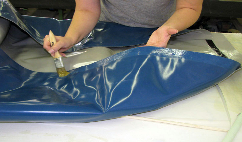 Inflatable kayak construction. Part 1: fabrics and ...