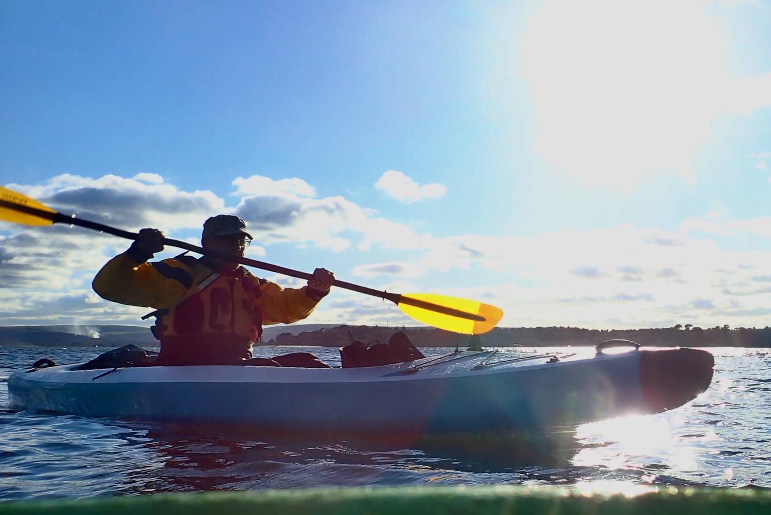 kayak hinchable de travesía y recreo GLIDER 350. DropStitch 100%. 549€